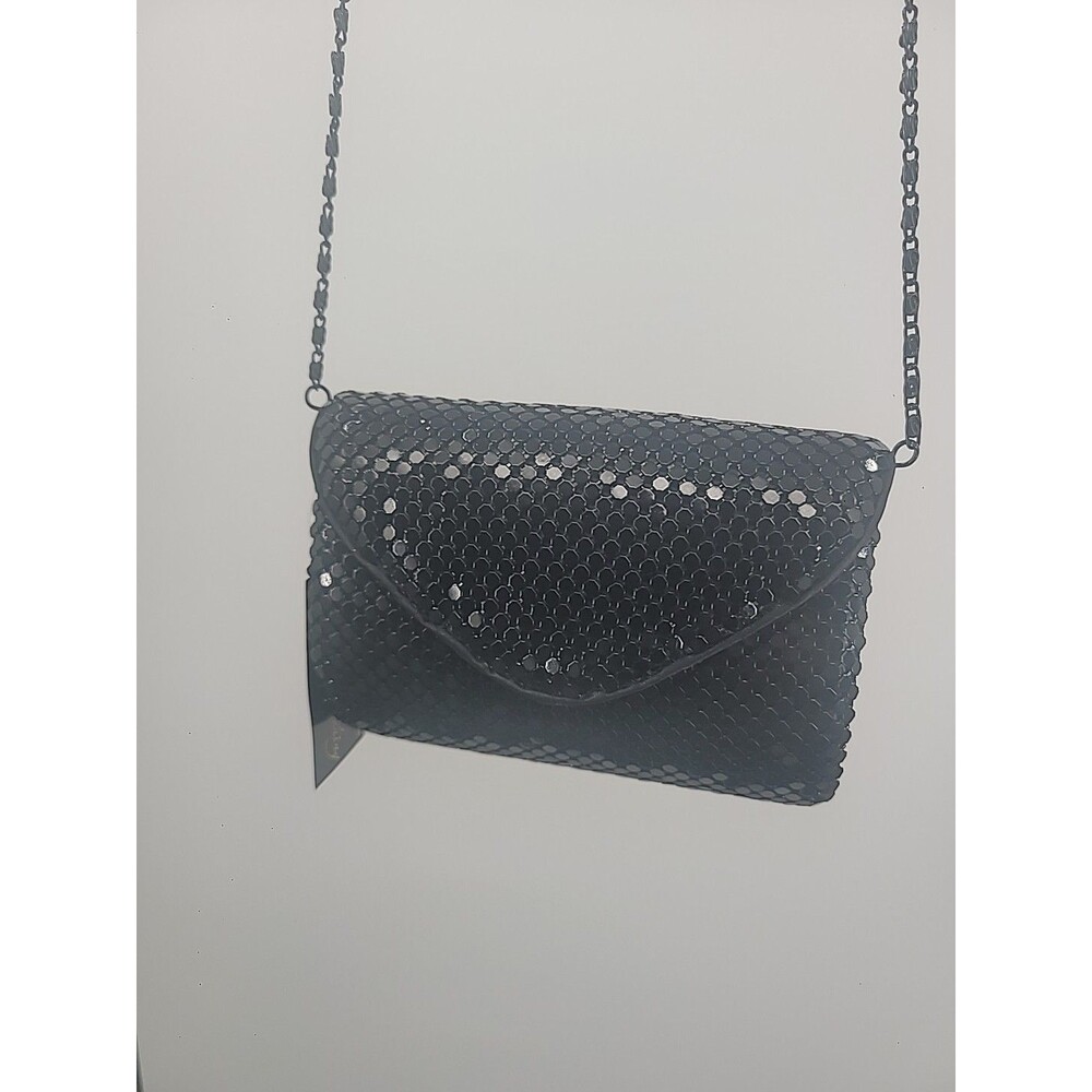 New Magid Black Small Shoulder Bag Event Evening Party Glam